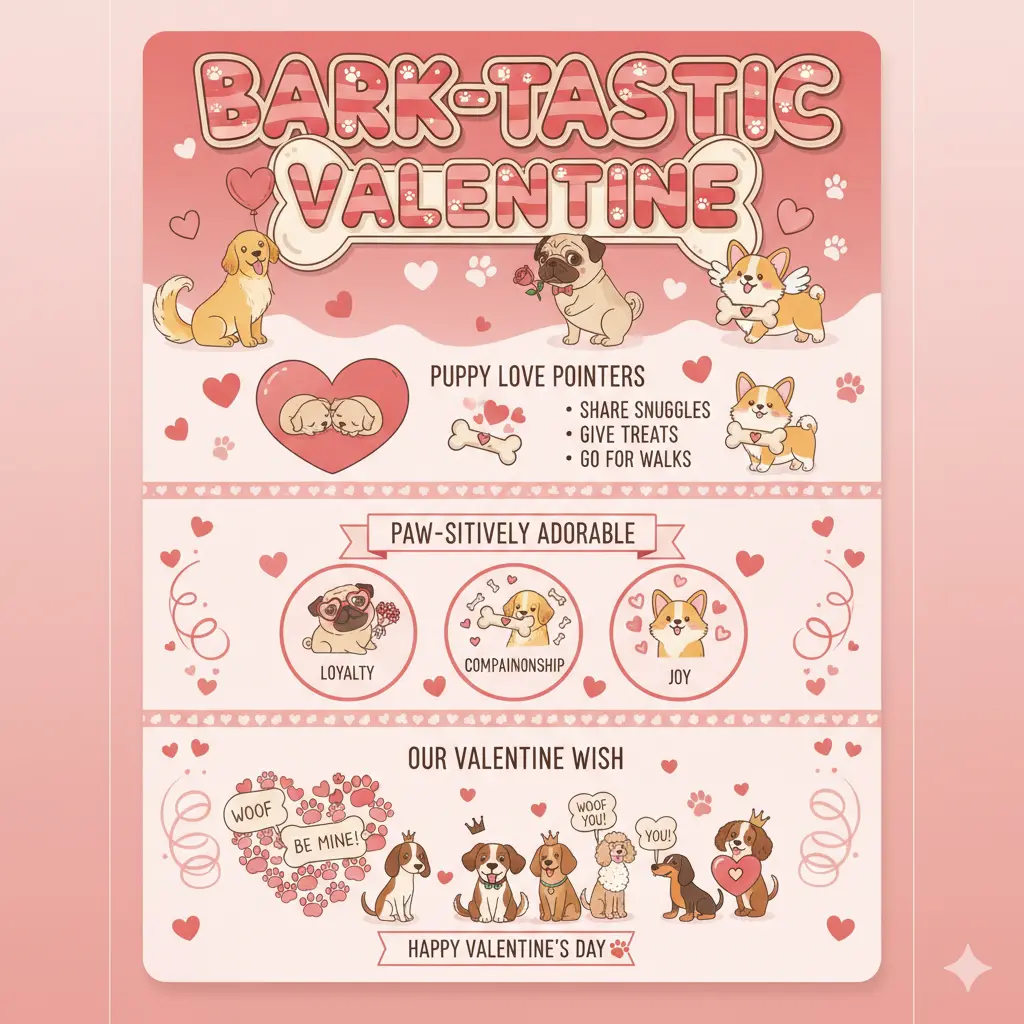 Bark tastic Valentine