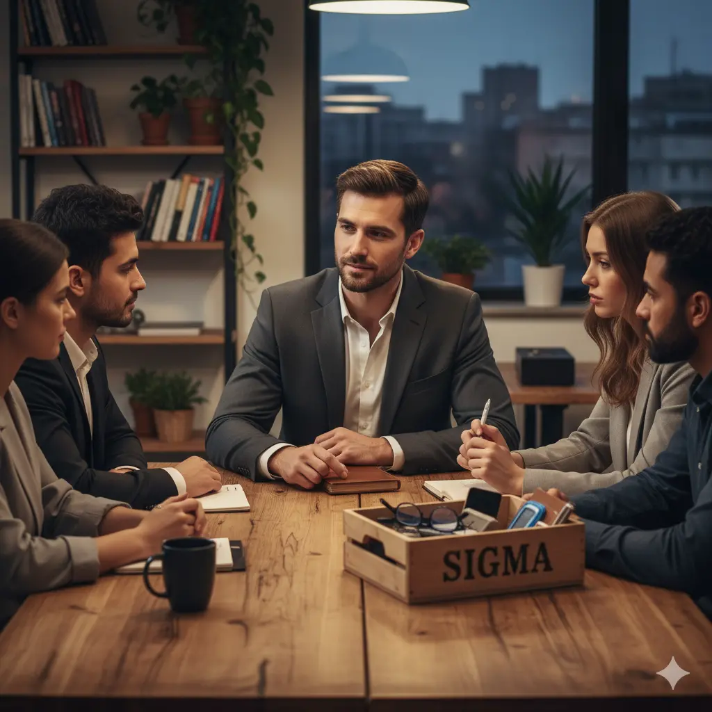 Examples of Sigma in Conversation