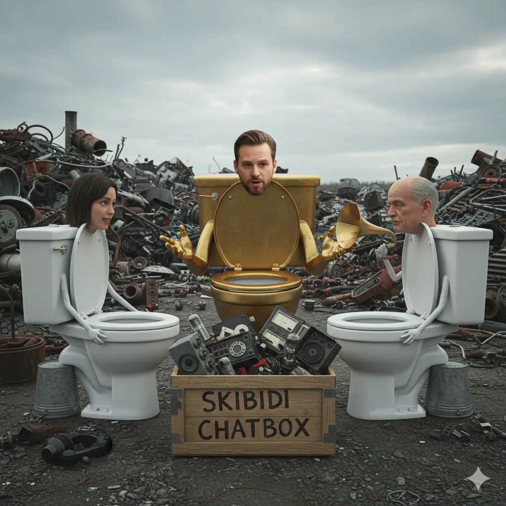 Examples of Skibidi in Conversation