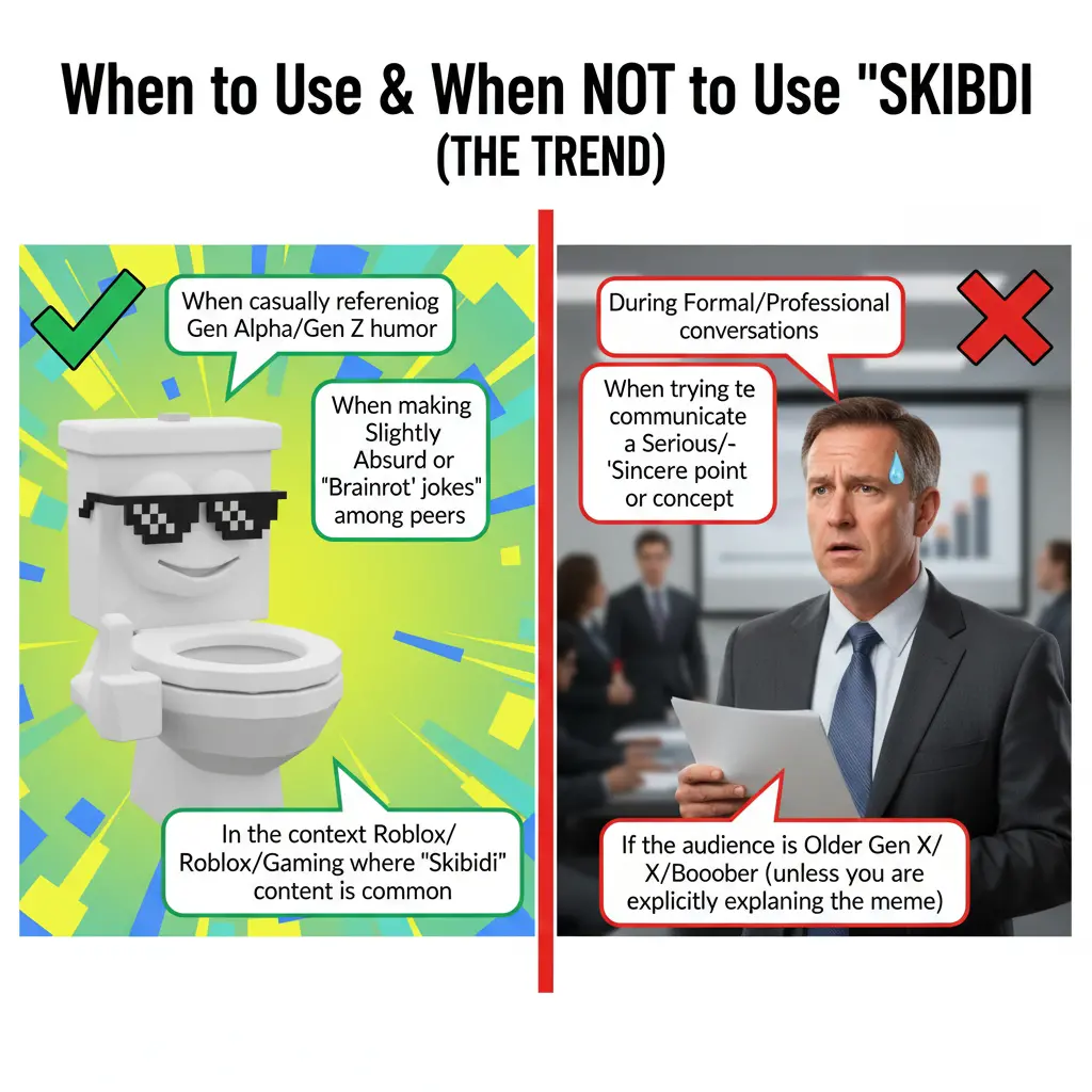 When to Use and When Not to Use Skibidi