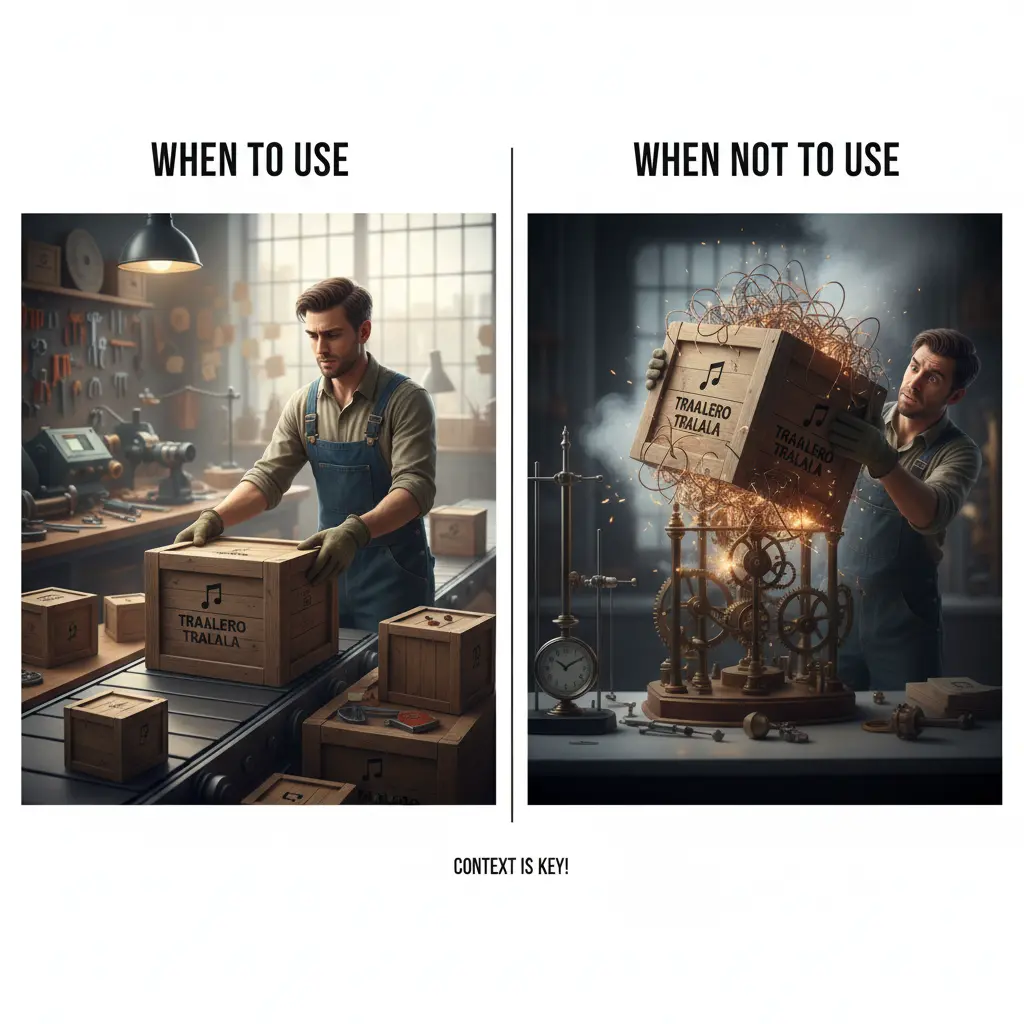 When to Use and When Not to Use Tralalero Tralala