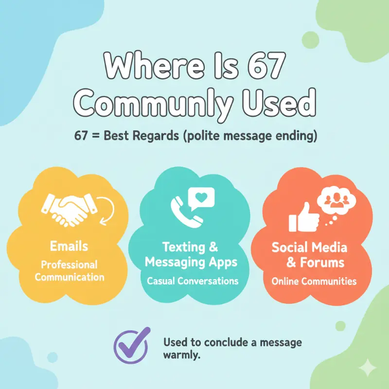 Where Is 67 Commonly Used