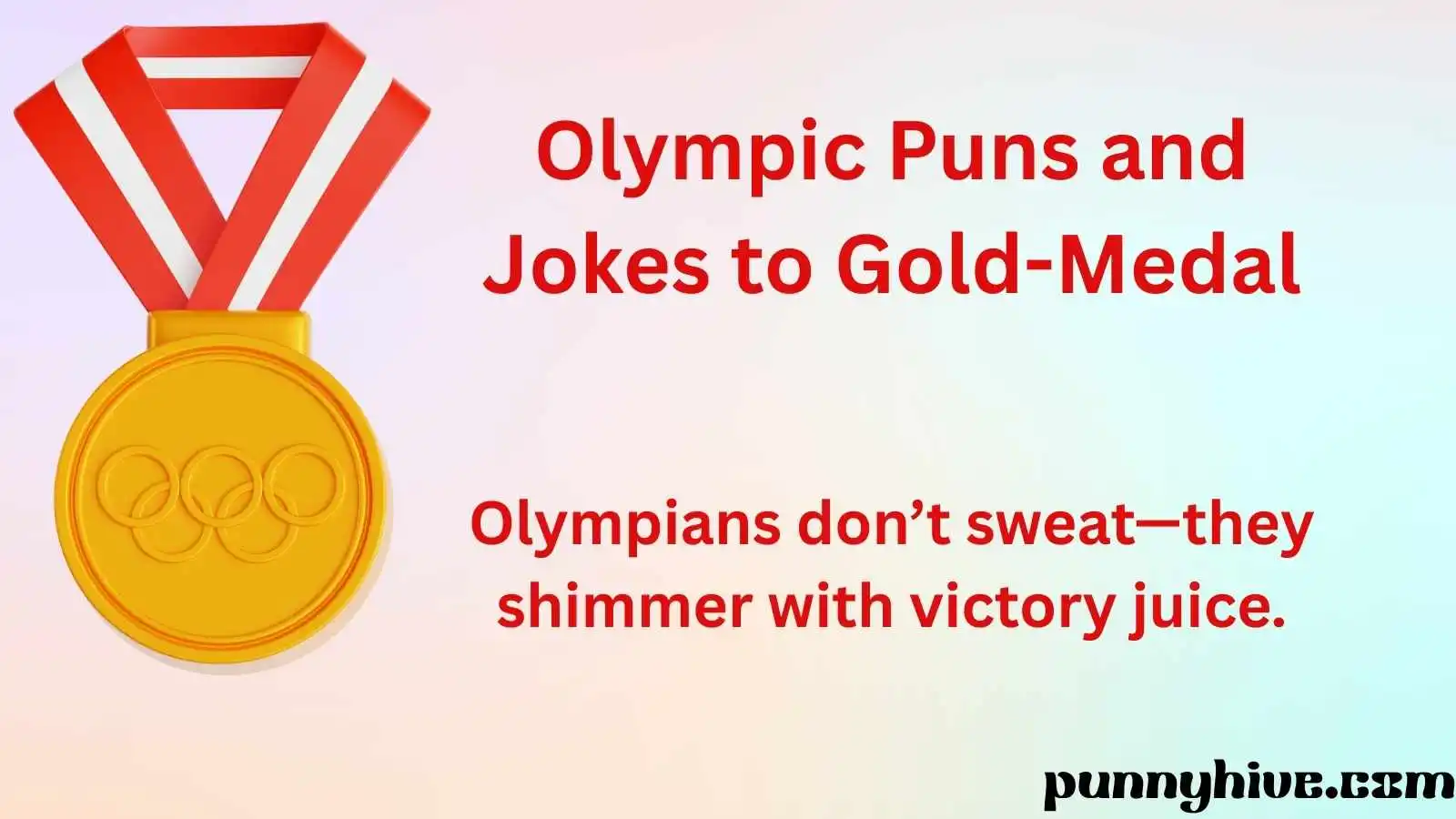 Olympic Puns and Jokes to Gold-Medal