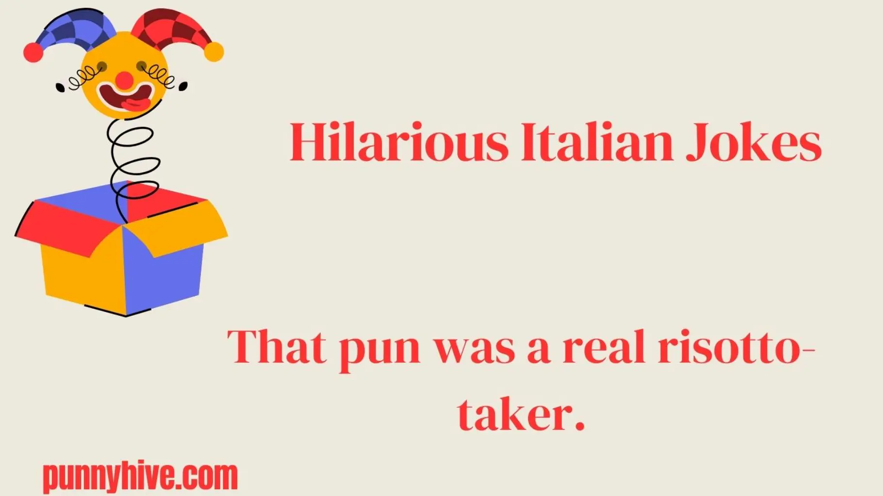 Hilarious Italian Jokes